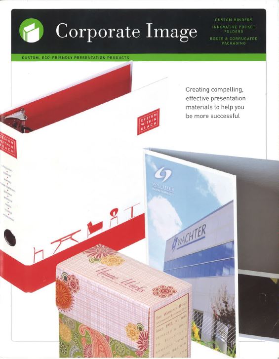 Corporate Image Product Brochure