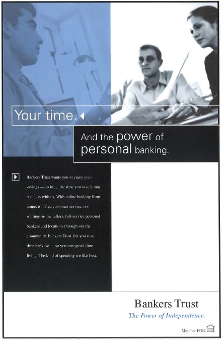 Bankers Trust Ad