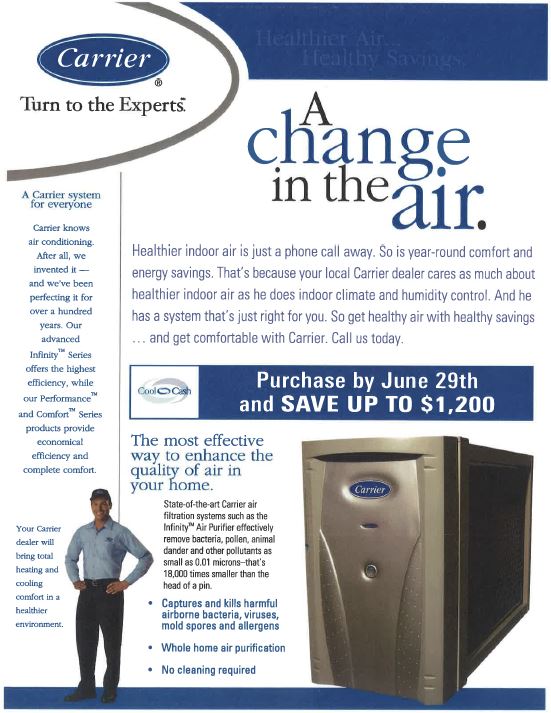 Bell Bros Change in Air Campaign